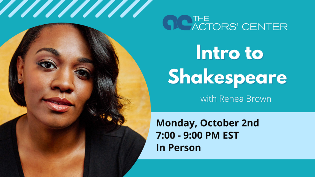 Intro to Shakespeare with Renea Brown (In Person)